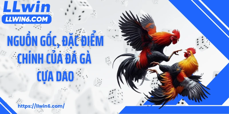 Nguồn gốc, đặc điểm chính của đá gà cựa dao